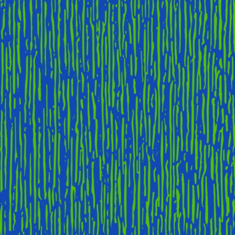 Irregular Vertical Stripes Blue Green