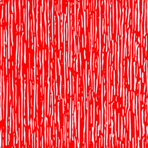 Irregular Vertical Stripes Red